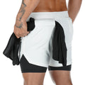 Plus Size Men's Fitness Gym Running Shorts Men Jogger Workout Slim Men Sport Shorts