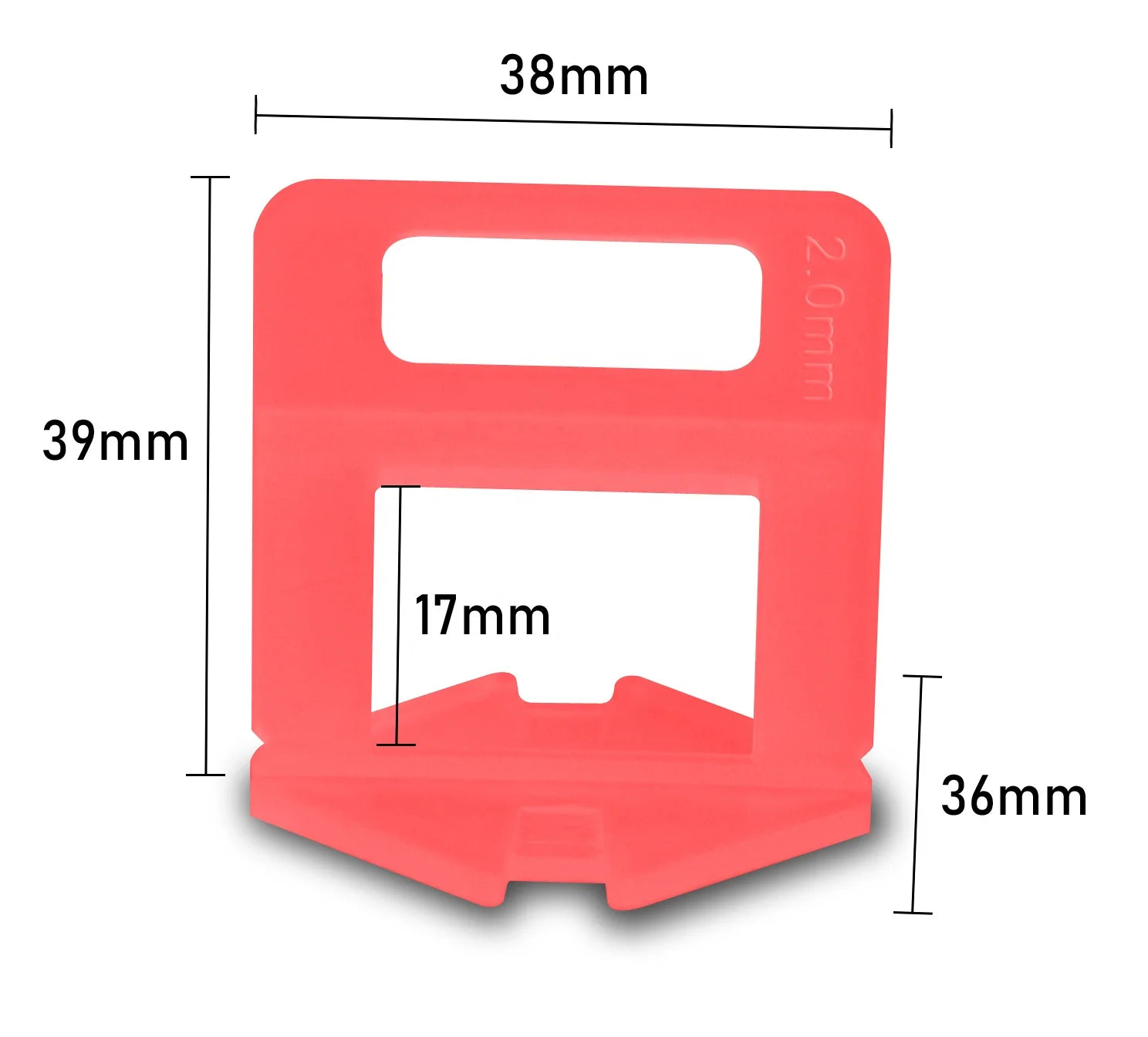 Chevalierous Professional Ceramic Tile Installation Kit Tile Leveling System Spacers Clips Hand Tool for Perfect Tile Alignment