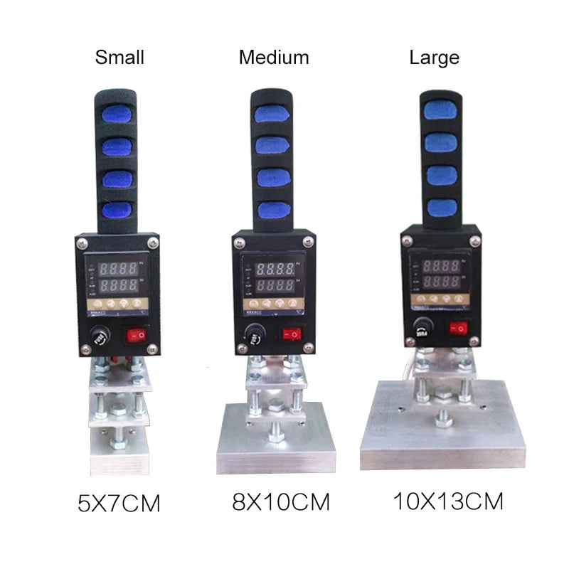 Electric Handheld Branding Foil Stamping Machines Leather Letters Hot Stamping Machine for Wooden Box Trademark Pattern logo
