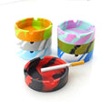 Hot Sell Wholesale Cute Creative Fireproof Customized Silicone Ashtray with Portable Design for Car Home Hotel Restaurant Use