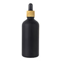 In-Stock 10ml Black Glass Bottles Light-Proof Essential Oil Vials with Frosted Dropper for Skin Care Serum Sub-packaging