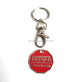 Trolley Coin Manufacturer Custom Design Canadian Loonie Coin Key Chain Shopping Carts Token Coin Key Holder