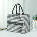 Eco-Friendly Burlap Canvas  Tote Bags Tote Bag Shoulder Shopping Set with Mat Beach clear Tote Bag With Custom Logo Printed