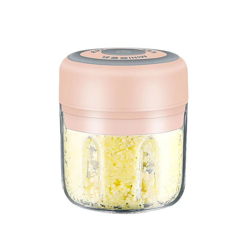 Wholesale Mini Wireless Electric Garlic Chopper Garlic Press Garlic Grinder