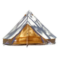ECO-Friendly 5M Four-season Waterproof Luxury Glamping Durable Cotton Canvas Yurt Camping Bell Tent for Outdoor Activities