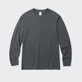 Manufacturer Custom Print Logo Heavyweight Oversize 230G Cotton Tshirt for Men 100% Silk Knitted Plain Clothes with Long Sleeves