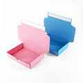 Custom Logo Products Foldable Cloth Storage Shipping Boxes With Tear Strip Kraft Corrugated Mailer Clothes Box Packaging
