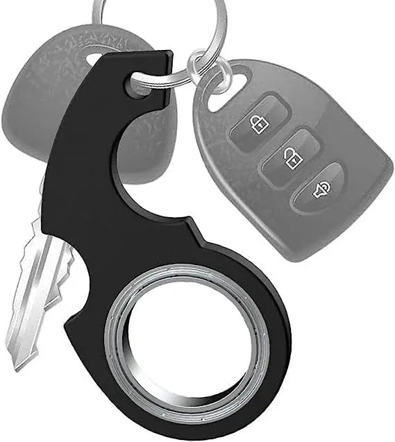Portable Keychain Fun Toy Karambit Spinner 2nd Generation Fingertip Swivel Removable Fluorescent Keychain