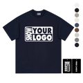 CB073-YPHD27 Free Labels Print Heavy Cotton t Shirt Crewneck Oversized t Shirts Wholesale 270gsm Cotton Drop Shoulder t Shirts