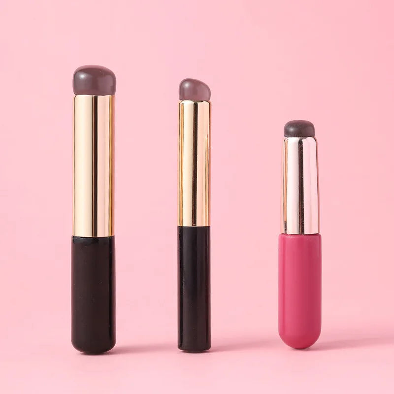 Multi-Function Beauty Concealer Brushes Silicone Lip Gloss Silicone Brush for Lipstick Lip Gloss