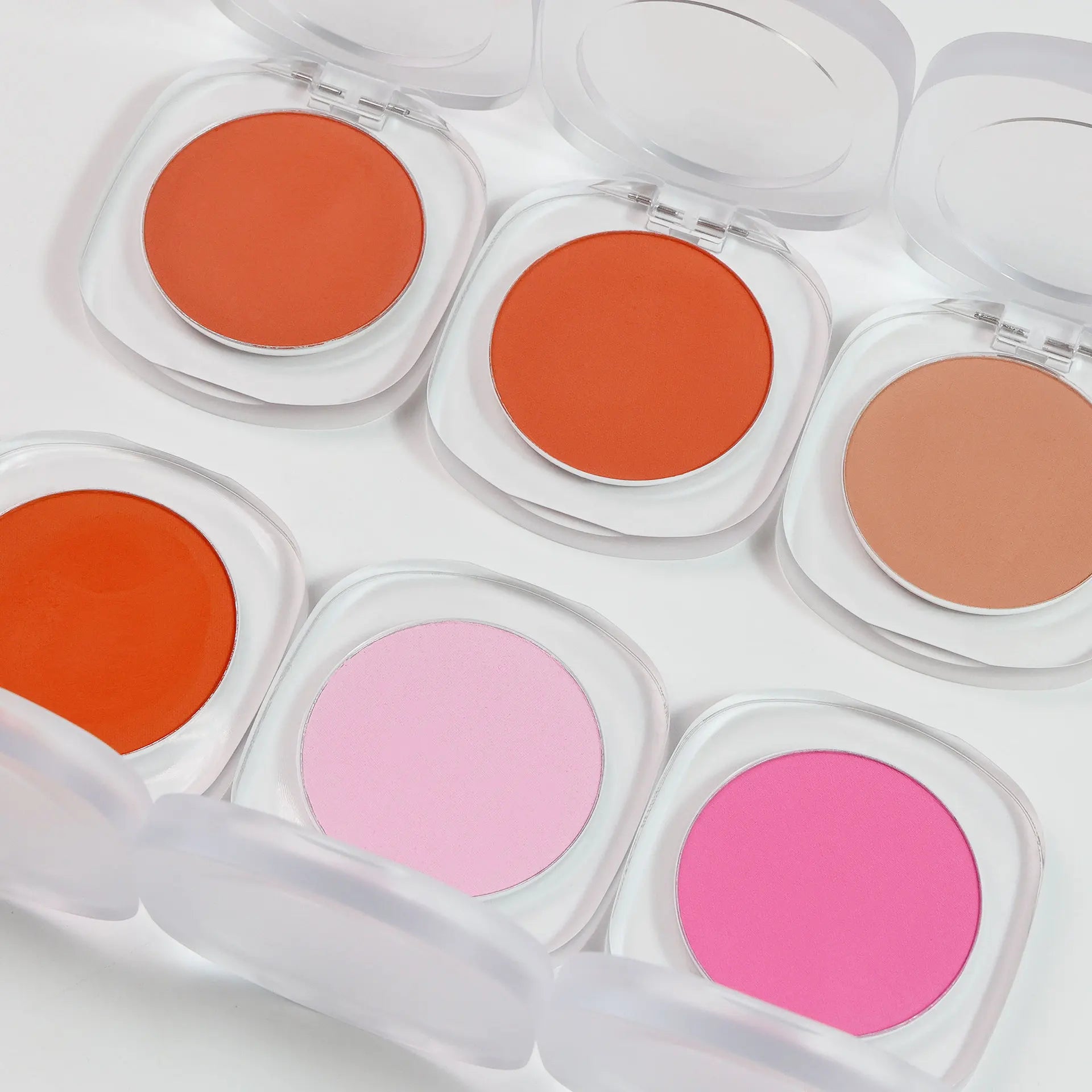 Wholesale Best Vegan Makeup Pressed Powder with Blush Private Label High Pigmented Pressed Blush Powder Cheek Makeup Powder