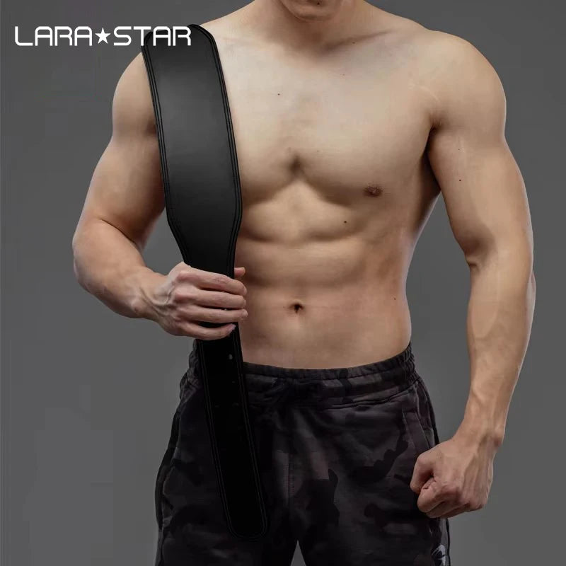GJZ06478 Eco-Friendly PU Synthetic Leather Weightlifting Belt High Quality Fitness Belt for Waist Trainer Sport Protection Price