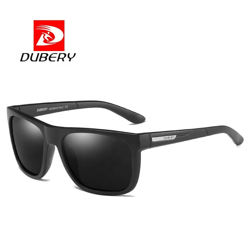 DUBERY Man square Sunglasses Shades Uv400 Vintage Sun Glasses Custom Shades Small square Fashion Sunglasses 2025