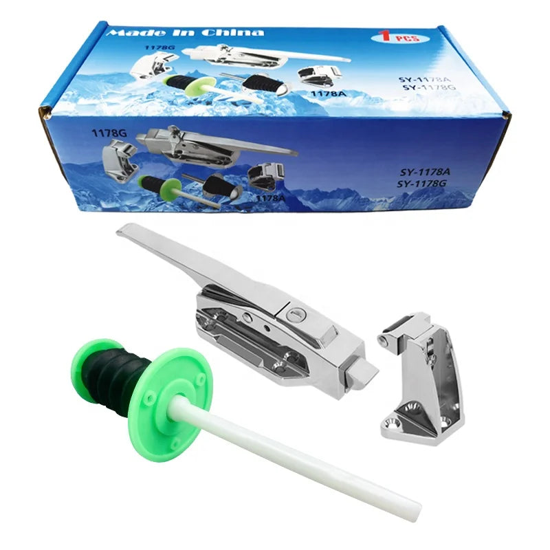 1178 Color Packaging Box Freezer Refrigerator Oven Cold Storage Freezer Refrigerator Cold Room Door Handle Latch Lock