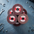 Non-Woven Abrasive Flap Wire Nylon Polishing Wheel Drawing Burnishing Polishing Wheel for Burnishing Machine