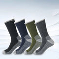Wholesale Heavy Crew Thermal Socks for Men & Women Logo Sweat Winter Sporty Design for Hiking & Walking Bottom Logo Position