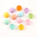 Resin Round Candy Flat Back Resin Charms Cabochon for Slime Filler Kid DIY Mobile Phone Hairclip Keychain Decoration Craft