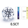 Messi Gems IGI  Loose Wholesale 0.5CT D Vvs1 Vvs2 Vs1 Vs2 Lab Grown Diamond