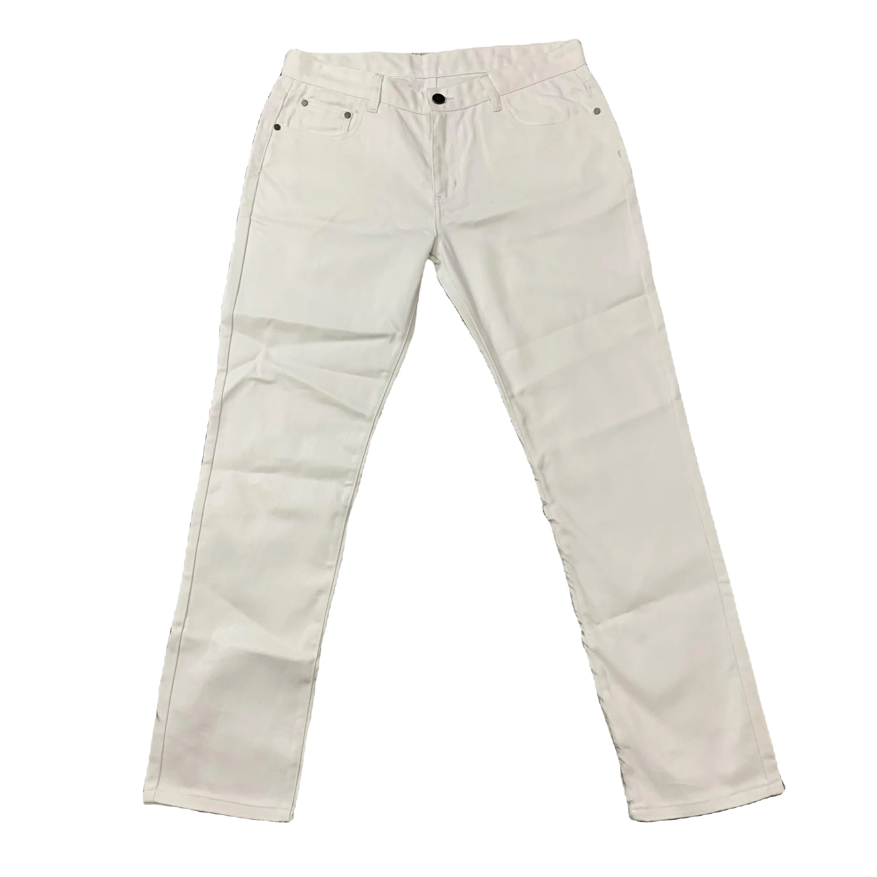 DENIMGUYS Stylish Men Streetwear Skinny Straight Leg Stacked Jeans