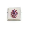 1 Carat to 8 Karat Pink Color Oval Cut Lab Created Moissnaite Diamond Gemstones for Jewelry