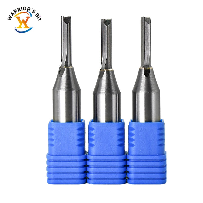 6mm 10mm Shank Diameter Carbide End Mill Router Bits CNC Woodworking Straight TCT Carbide Tipped Cutting MDF OEM Customizable