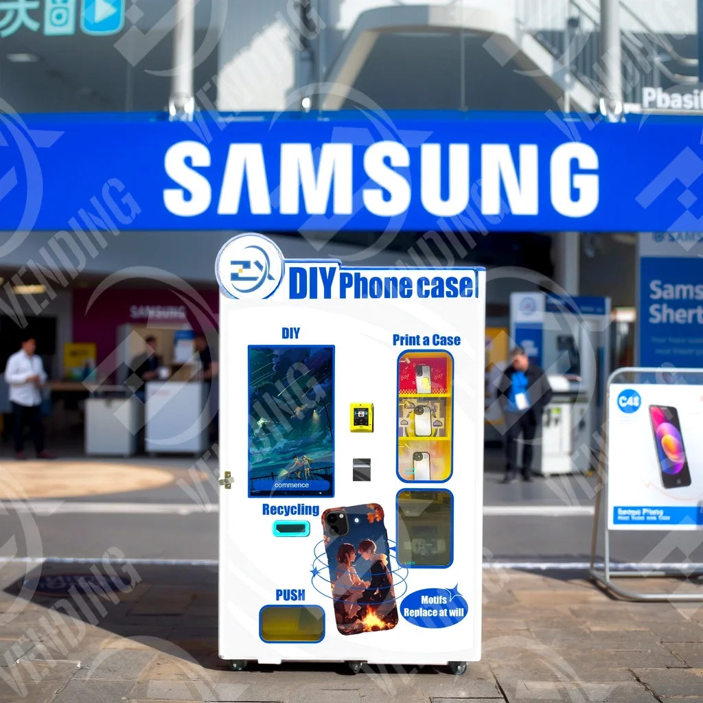 ZXvending Interactive Vending Machine for Personalized Smartphone Cases Vending Machine Business