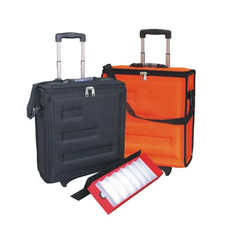 Large Retail Trolley Case Multiple Optical Frame and Sunglasses Eyewear Display Puller Suitcase