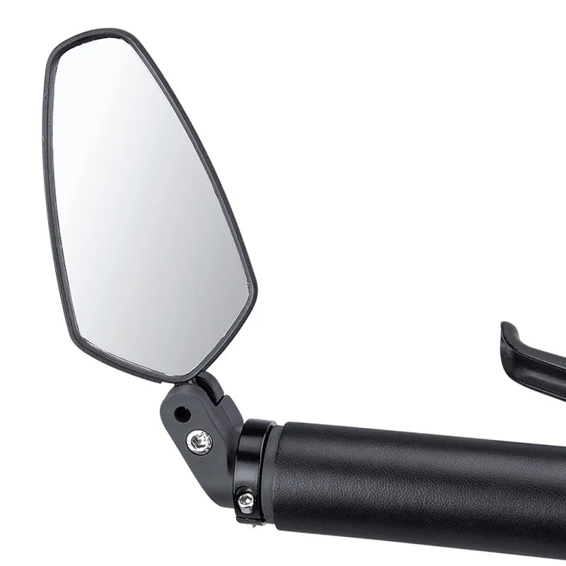 Adjustable Foldable Stainless Steel Bicycle Rearview Mirror for Mountain Bike Road Bicycles & BMX