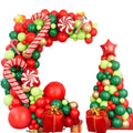 Elegant Outdoor Christmas Arch Balloon Set New Party Decoration for Festive Christmas Celebrations