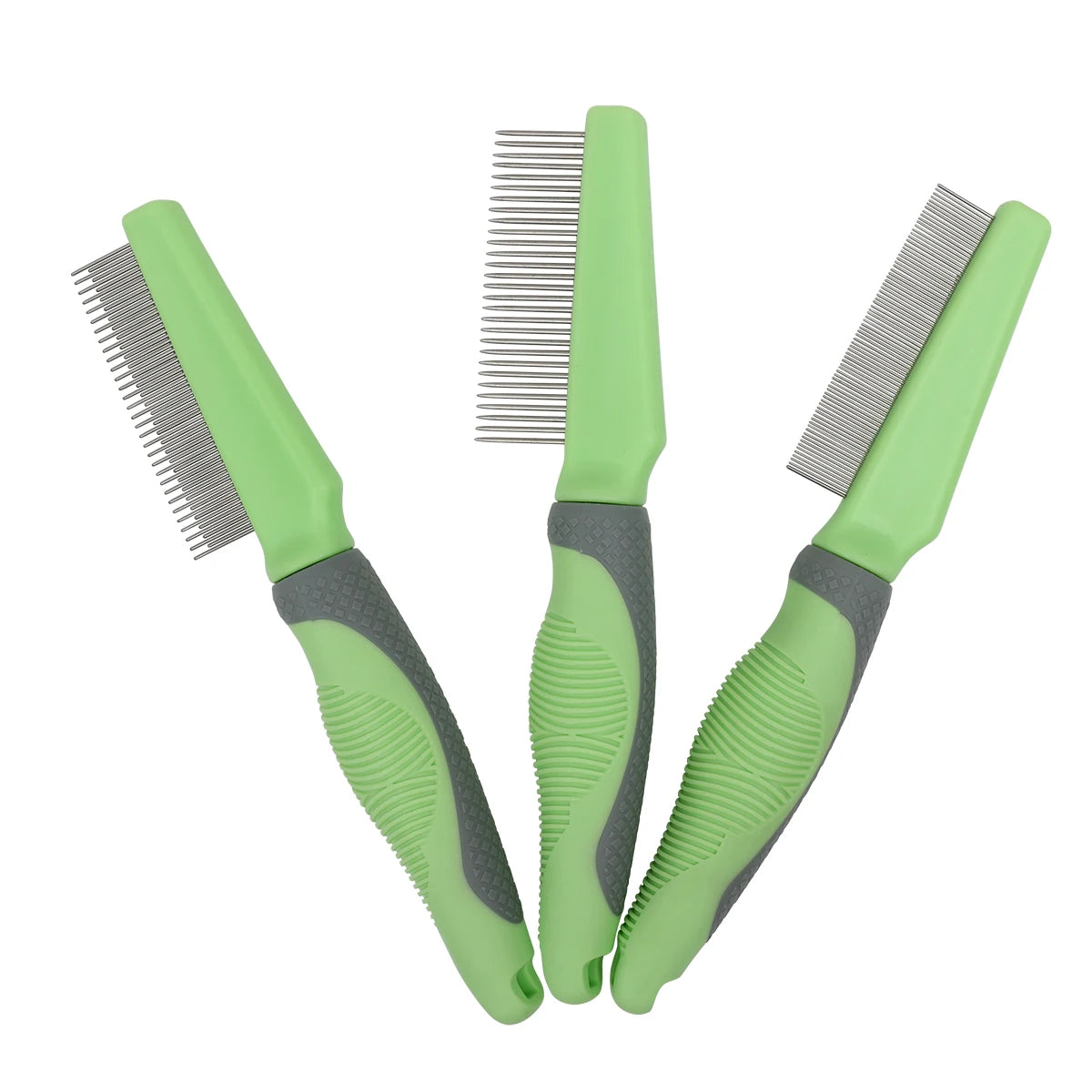Factory Wholesale Custom Logo Three Types Cat Pin Hair Comb Dog Pet Grooming Comb