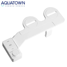 Modern Bathroom Rear Wash Non-Electric Removable Detachable Bidet Toilet Attachment with Floor Mounted Vertical Spray