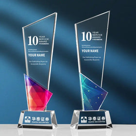 Honor of Crystal K9 3d Laser Engraving Promotional Trophy Award Plaque Trophy Crystal