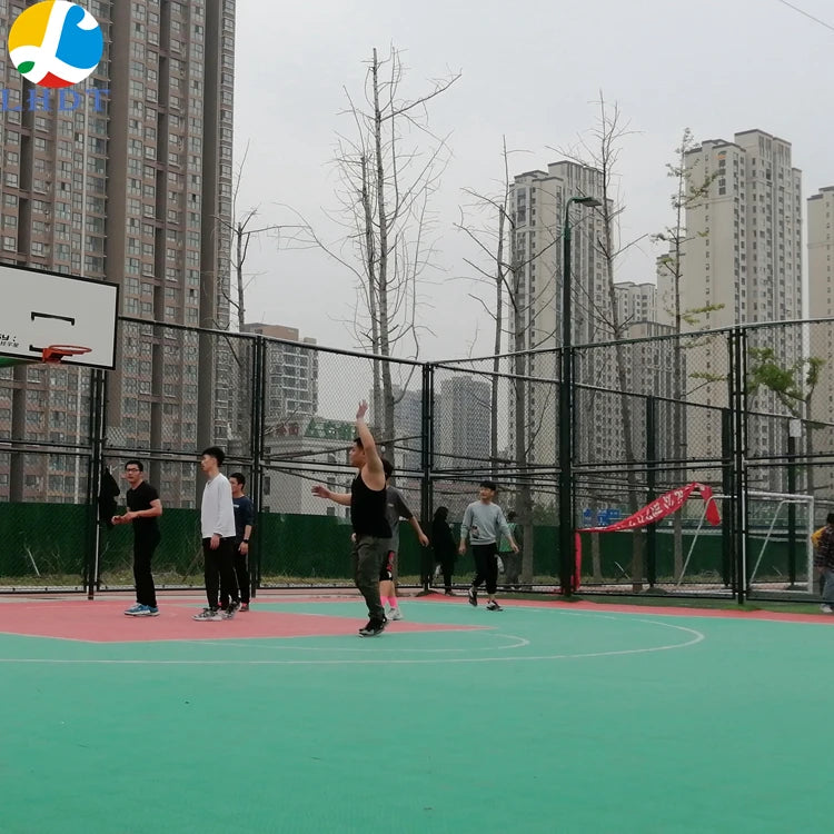 Durable PP Plastic Assembly Suspended Sports Flooring Tiles Mats
