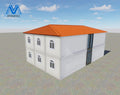 Container Mobile House Living 4 Rooms Container House Simple Movable Board House for Philippines