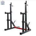 Multifunctional Steel Integrated Weightlifting Stool Adjustable Fitness Equipment Bench Barbell Set for Weightlifting