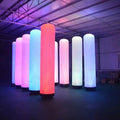 LED Inflatable Column Lighting Inflatable Pillar Inflatable Light Tubes for Decoration