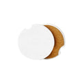Hot Selling Promotional DIY Gift Customized Logo Car Coasters Sublimation Blank Ceramic Car Coaster