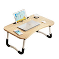 Foldable Computer Desk Colorful Design Table Folding Simple Table Modern Study Desk Laptop Table Storage Rack for Home Office