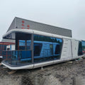 Space capsule house supply homes prefab steel expandable container houses container houses with steel structure frame