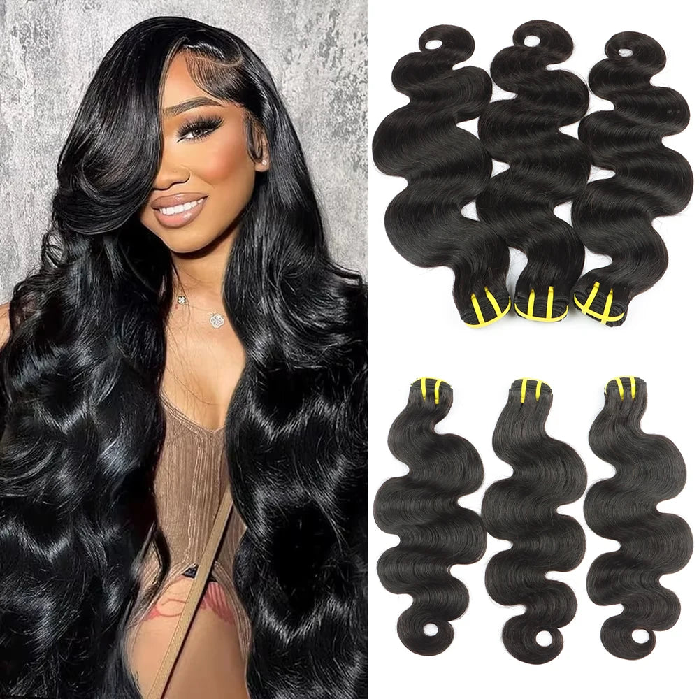 Yiwigs Cheap 12A 10-30 Inch Cuticle Aligned Vietnamese Virgin Remy Body Wave Weave Hair Bundles
