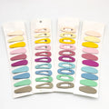 MIO Colorful Hair Clip Set Spring Summer Hot Selling Classic BB Clip Sets Four Styles Hairpins Sweet for Girls