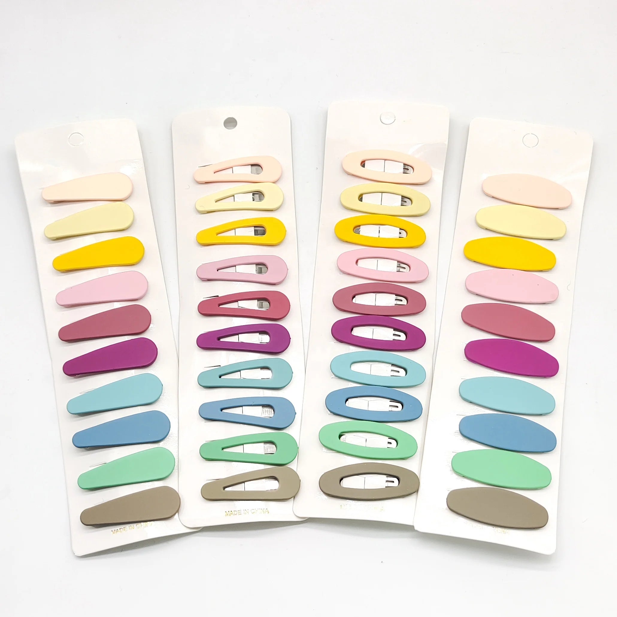 MIO Colorful Hair Clip Set Spring Summer Hot Selling Classic BB Clip Sets Four Styles Hairpins Sweet for Girls
