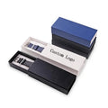 High Quality Portable Jewelry Watch Box Custom Logo New Design with Inlay Velvet Material Small Size Black Storage Package
