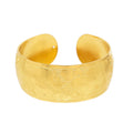 Gold  Plated Luxury Carves Flowers Open Bangle Cuff Wedding Bracelet for Women