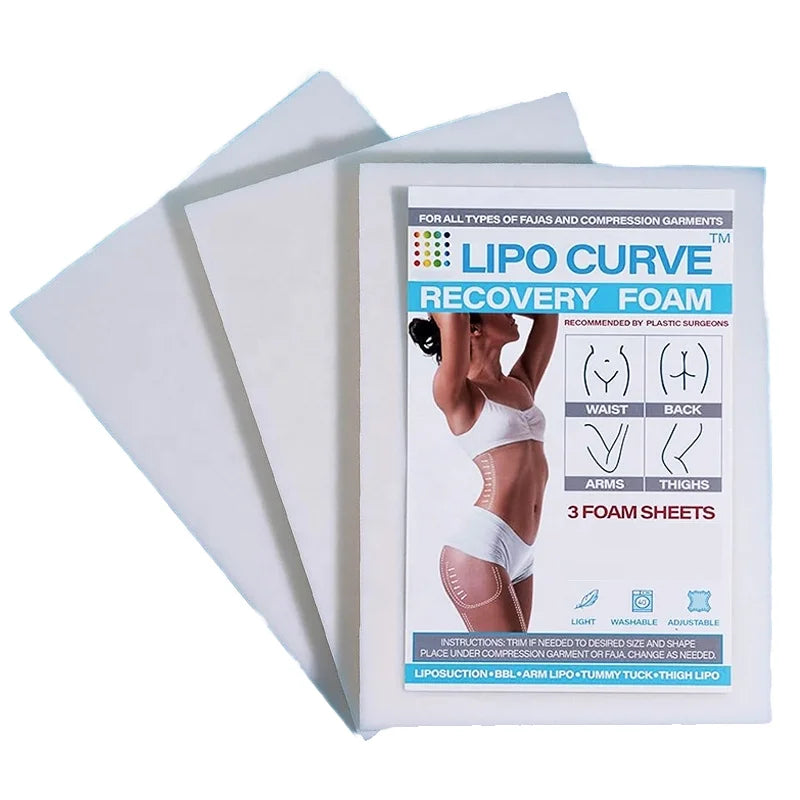 Lipo Foam Lumbar Post-Liposuction Abdominal Compression Pad Post-operative Pressure Pad Abdominal Shaping Board