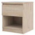 Modern Pine Wooden Minimalist Bedside Table Multifunctional for French Nordic Bedroom for Living Room with Panel Wood Style
