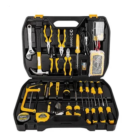 42-Piece Electrician Telecommunications Daily Household Multifunctional Comprehensive Maintenance Toolbox Hard Case OEM Support