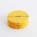 Woxin 11*4cm Natural Kitchen Cellulose Biodegradable Yellow Cleaning Sponges Extra Heavy Duty Scrub Sponge for Household Dish