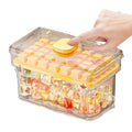 Press Type Household Plastic Ice Box Summer Ice Compartment Mold 68 Grids Refrigerator Frozen Ice Box