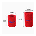 Aolikes Sports Wristbands Wrist Sweatbands for Men & Women Stretchy & Sweat Absorbing Cotton Terry
